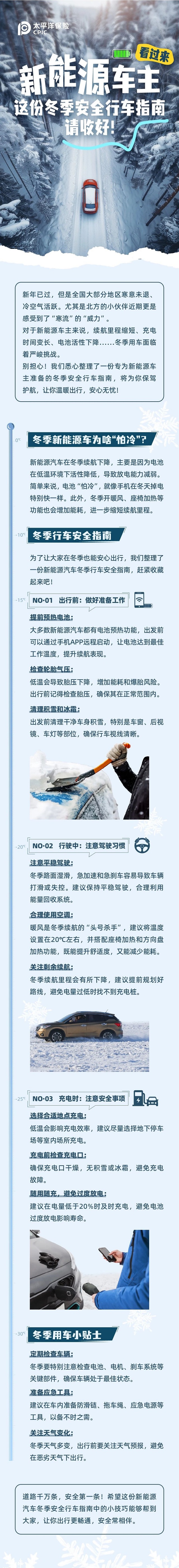 新能源車(chē)主看過(guò)來(lái)，這份冬季安全行車(chē)指南請(qǐng)收好！