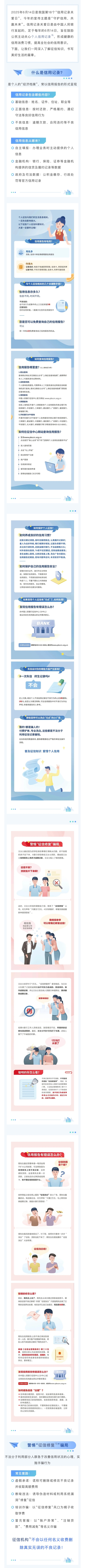 【守護(hù)信用，共贏未來】6·14信用記錄關(guān)愛日知識(shí)講堂