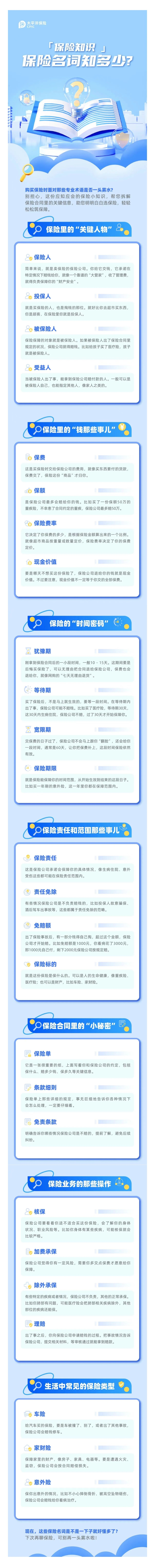 保險(xiǎn)知識(shí)：保險(xiǎn)名詞知多少？